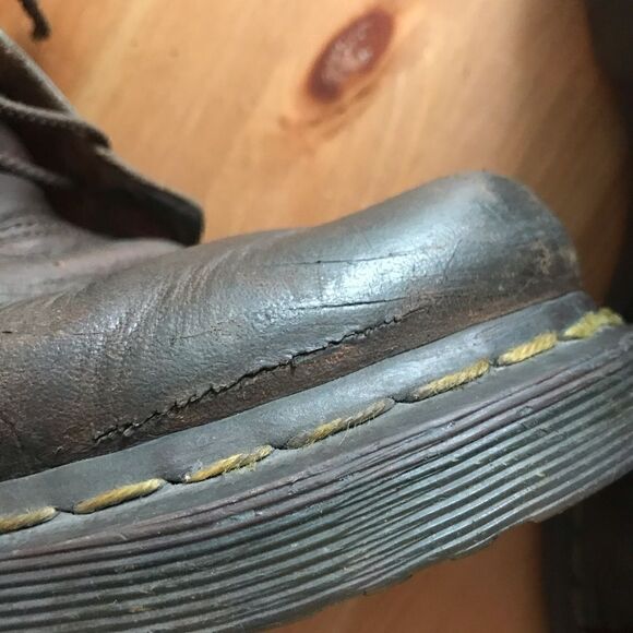 Dr Martens brown leather ankle boots - Picture 7 of 8